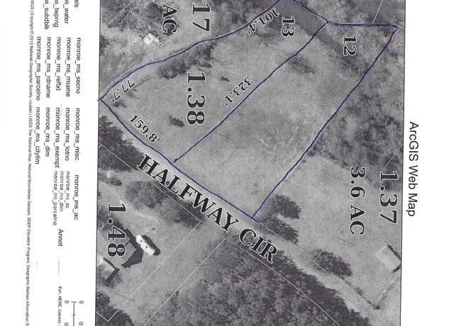 Property at 50024 Halfway Crk, Amory, MS 38821