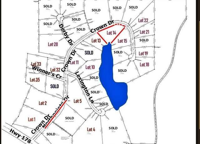 Property at Lot 14 Crown Dr, Fulton, MS 38843