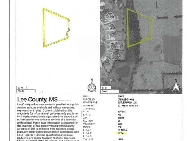 Property at Longview Lake (lot 4), Tupelo, MS 38801
