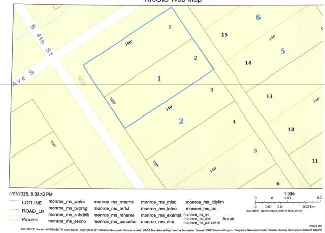 Property at 401 S 4th St, Amory, MS 38821