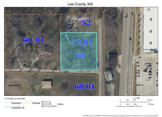 Property at CR 681 (beech Springs Rd), Tupelo, MS 38866