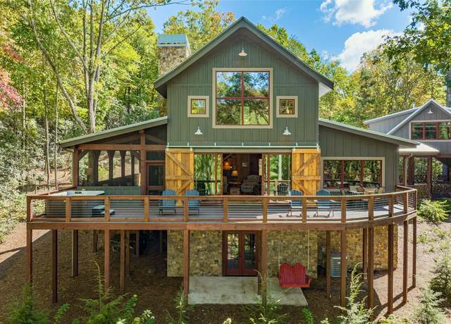 Property at 214 Osage Dr, Scaly Mountain, NC 28775, 4 beds, 3 baths