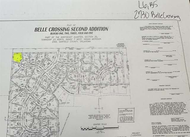 Property at 2730 Belle Xing, Enid, OK 73703