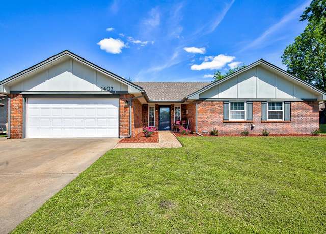 Property at 1407 Sun Rise Dr, Enid, OK 73703, 3 beds, 2 baths