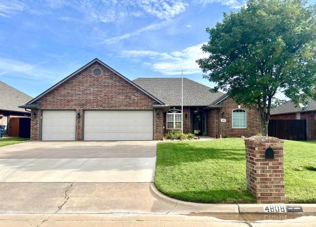 Property at 4808 Chaparral Run, Enid, OK 73703, 4 beds, 2 baths
