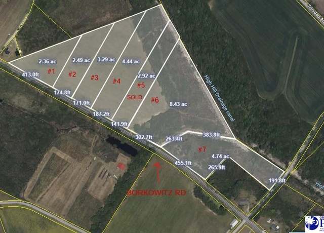 Property at Tract 7 Borkowitz Rd, Scranton, SC 29591