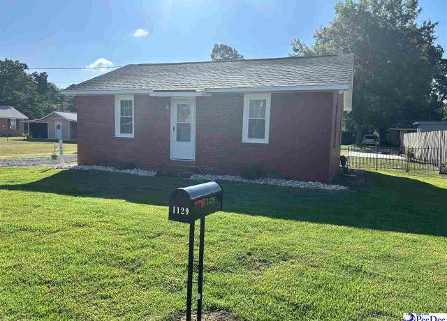 Property at 1129 Franklin St, Hartsville, SC 29550, 2 beds, 1 bath
