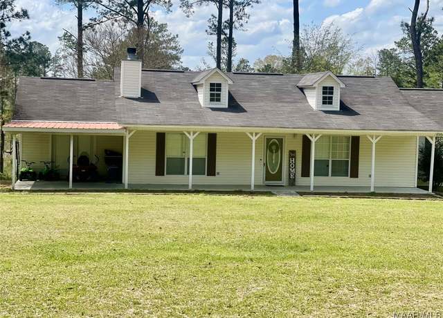 Property at 1245 County Road 201, Jack, AL 36346, 4 beds, 2 baths