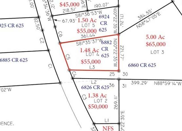 Property at Lot 4 Blk A County Road 625, New Brockton, AL 36351