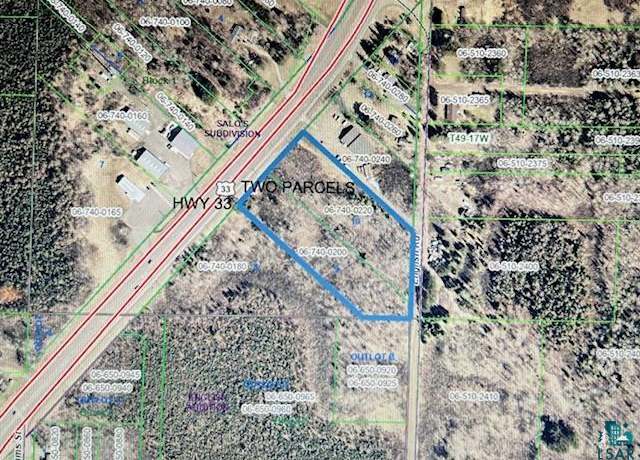 Property at xxx Hwy 33 N, Cloquet, MN 55720