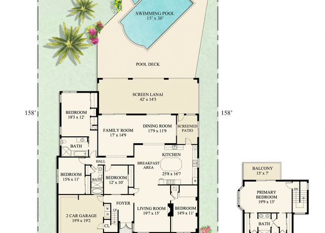 Property at 118 Seville Rd, West Palm Beach, FL 33405, 5 beds, 3 baths