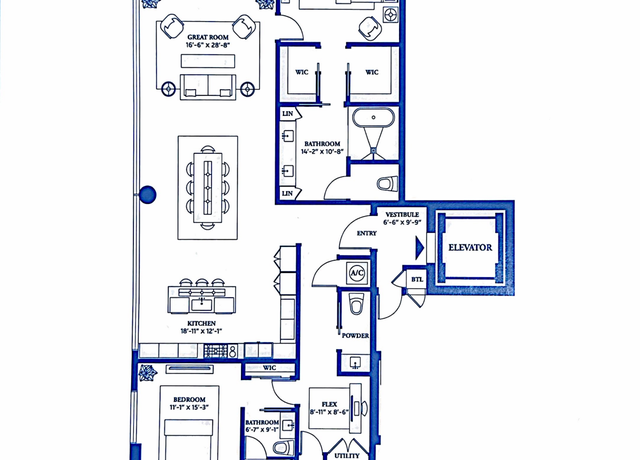 Property at 550 S Australian Ave #206, West Palm Beach, FL 33401, 2 beds, 3.5 baths