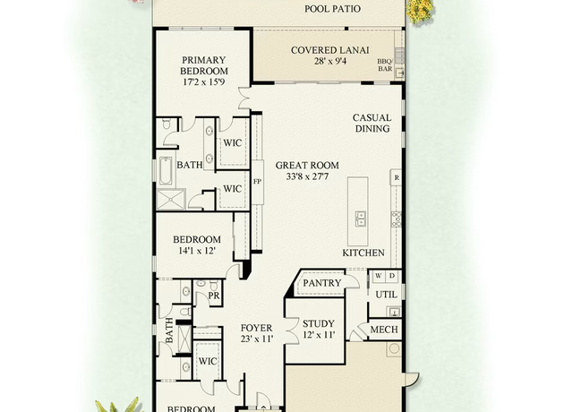Property at 9991 Seagrass Way, Palm Beach Gardens, FL 33412, 3 beds, 2.5 baths