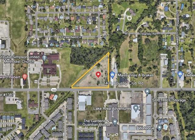 Property at 1400 Country Club Rd, Lake Charles, LA 70605