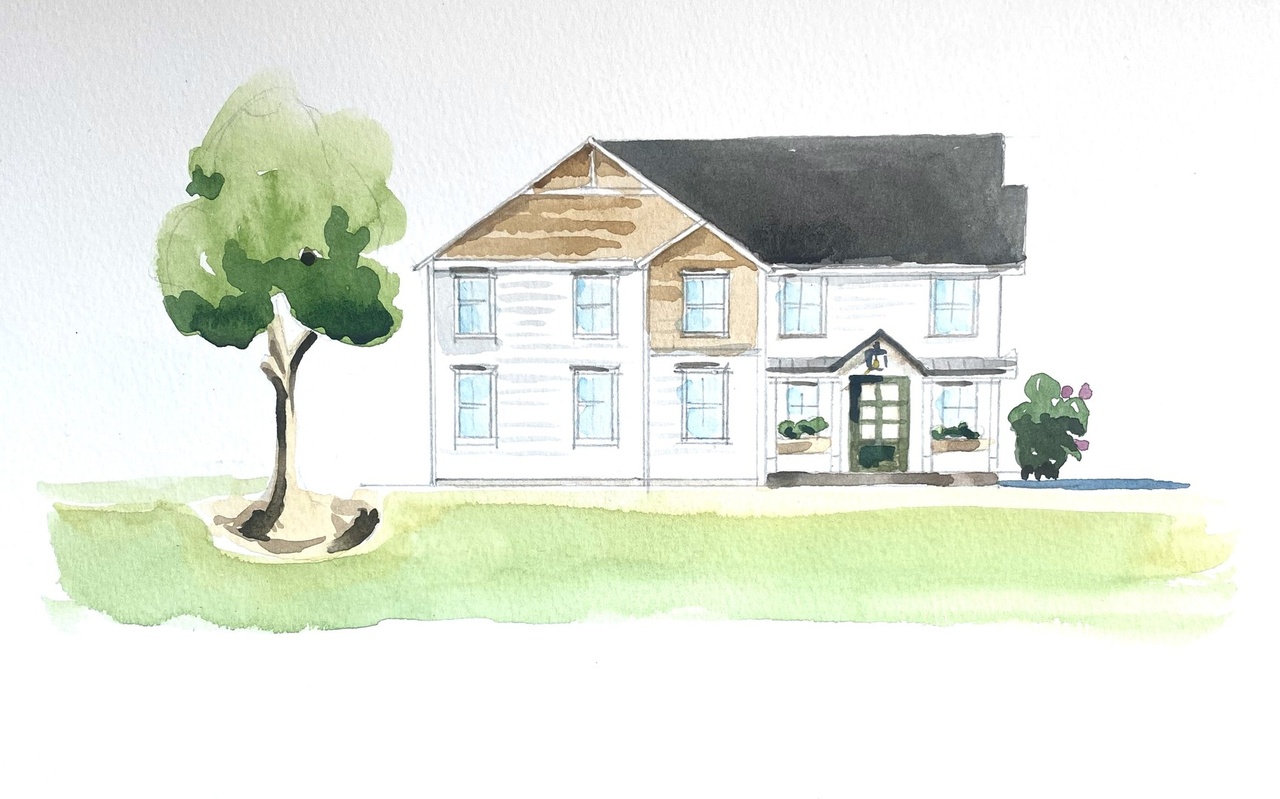 watercolor home house and building city element collection set town  16765359 PNG