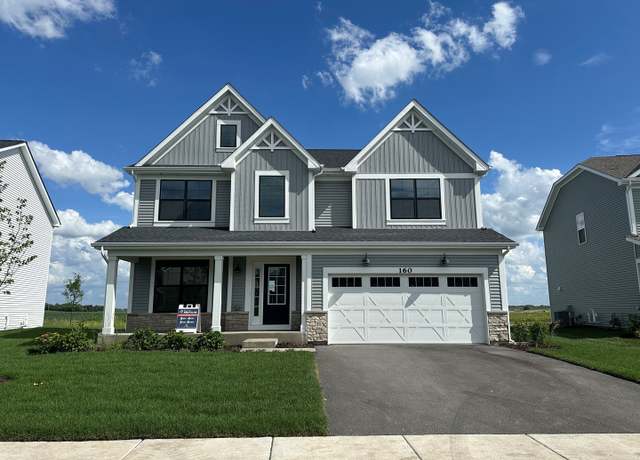 Property at 160 Piper Glen Ave, Oswego, IL 60543, 4 beds, 2.5 baths