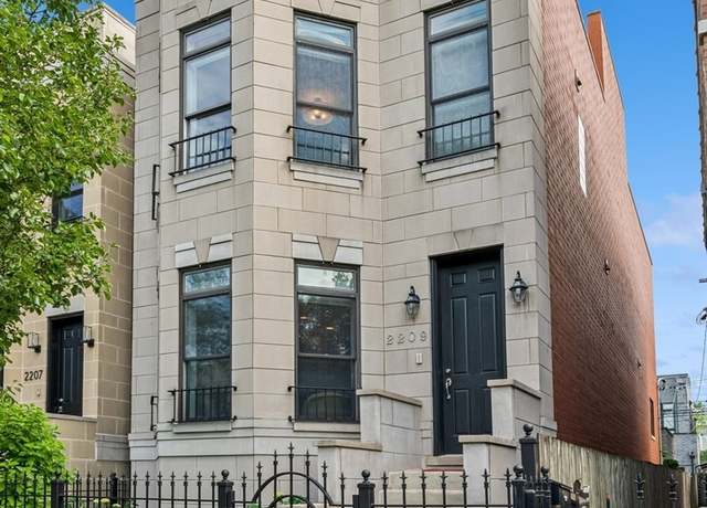 Property at 2209 W Erie St, Chicago, IL 60612, 4 beds, 3.5 baths