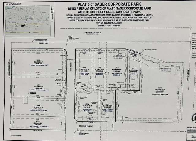Property at Lot 3 Chrysler Dr, Belvidere, IL 61008
