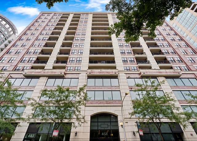 Property at 451 W Huron St #505, Chicago, IL 60654, 1 bed, 1 bath