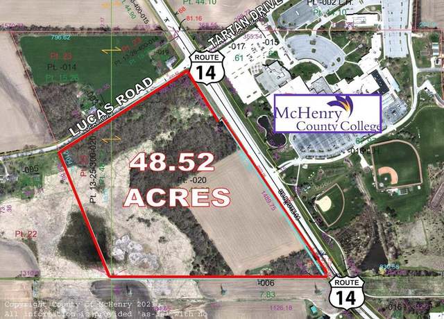 Property at 0 Lucas And Route 14, Crystal Lake, IL 60014