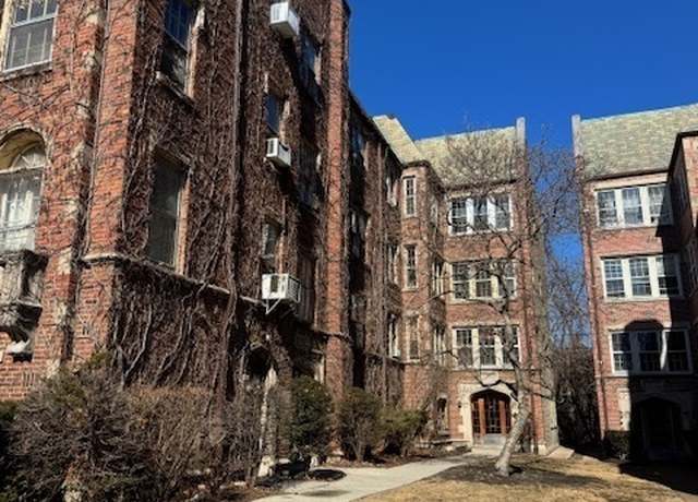Property at 821 Brummel St Unit G, Evanston, IL 60202, 1 bed, 1 bath