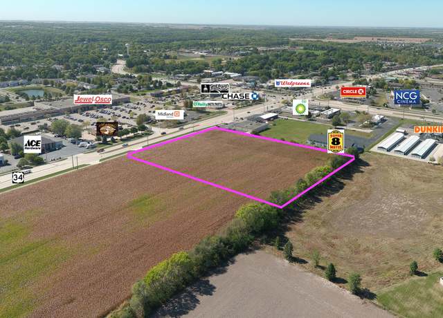 Property at 4.428 Acres Rte 34 Hwy, Yorkville, IL 60560