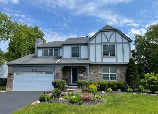 Property at 747 Warwick Ct, Carol Stream, IL 60188, 4 beds, 2.5 baths