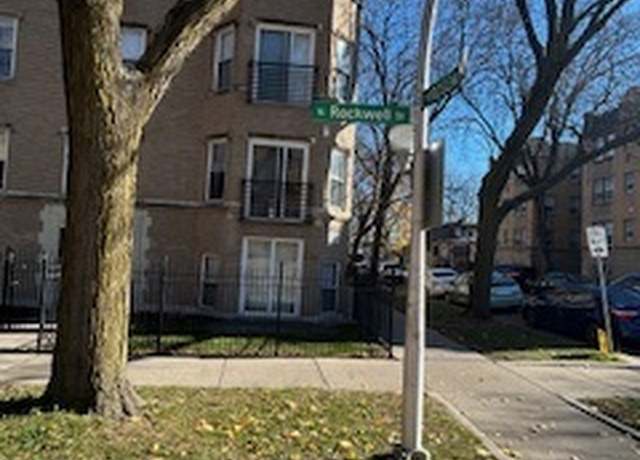 Property at 2556 W Rosemont St #2, Chicago, IL 60659, 2 beds, 1 bath