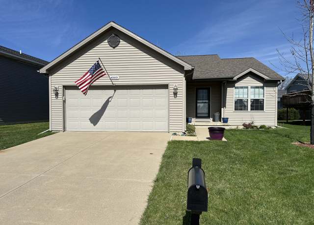Property at 4003 Bluebell Dr, Bloomington, IL 61705, 4 beds, 3 baths