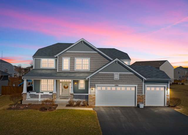 Property at 286 Willington Way, Oswego, IL 60543, 5 beds, 4.5 baths