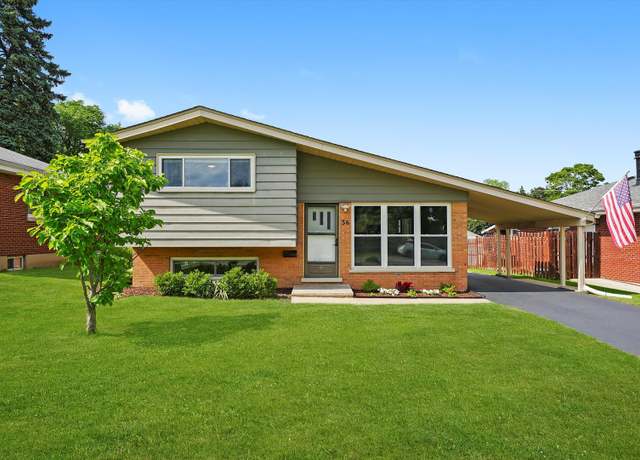 Property at 56 W Granville Ave, Roselle, IL 60172, 3 beds, 1.5 baths