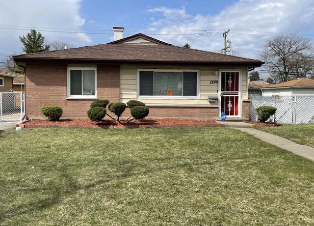 Property at 1390 Burnham Ave, Calumet City, IL 60409, 3 beds, 1.5 baths