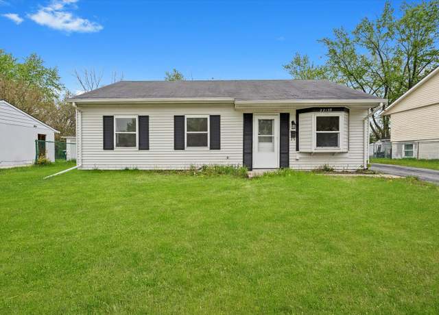 Property at 22139 Belmont Rd, Richton Park, IL 60471, 3 beds, 1 bath