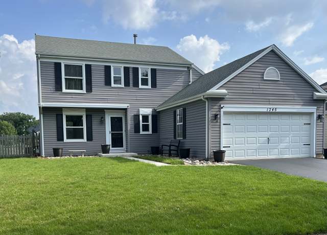 Property at 1345 Rose Ave, Carol Stream, IL 60188, 3 beds, 1.5 baths