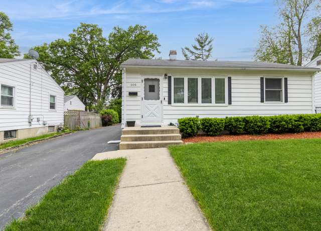 Property at 106 N Berteau Ave, Bartlett, IL 60103, 2 beds, 1 bath