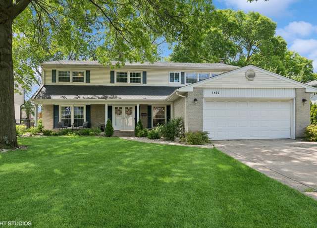 Property at 1406 S Fernandez Ave, Arlington Heights, IL 60005, 4 beds, 2.5 baths