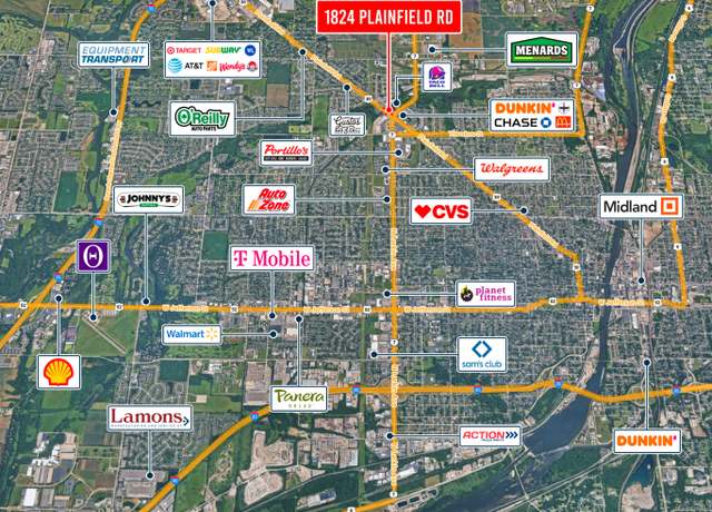Property at 1824 Plainfield Rd, Crest Hill, IL 60403