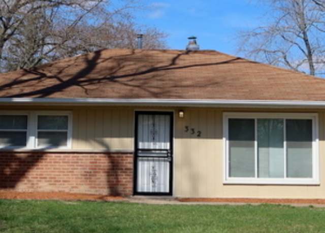 Property at 332 Mohawk St, Park Forest, IL 60466, 2 beds, 1 bath