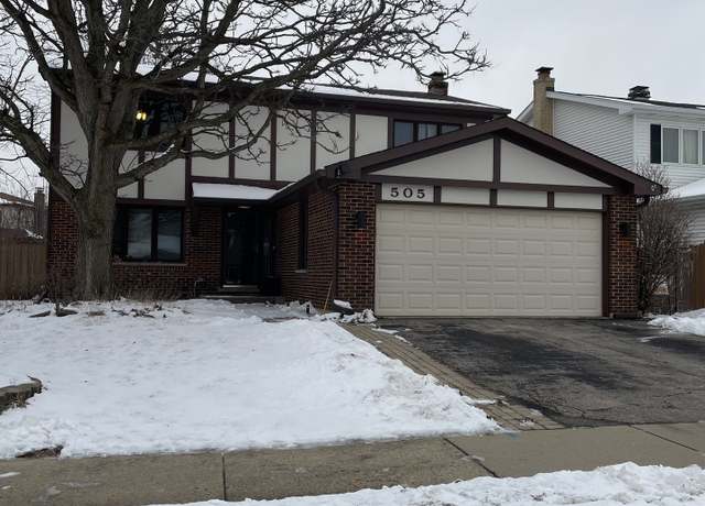 Property at 505 Flint Trl, Carol Stream, IL 60188, 4 beds, 2.5 baths