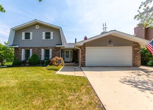 Property at 406 S Brookshore Dr, Shorewood, IL 60404, 4 beds, 3 baths