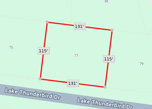 Property at 77 Lake Thunderbird Dr, Lake Thunderbird, IL 61560
