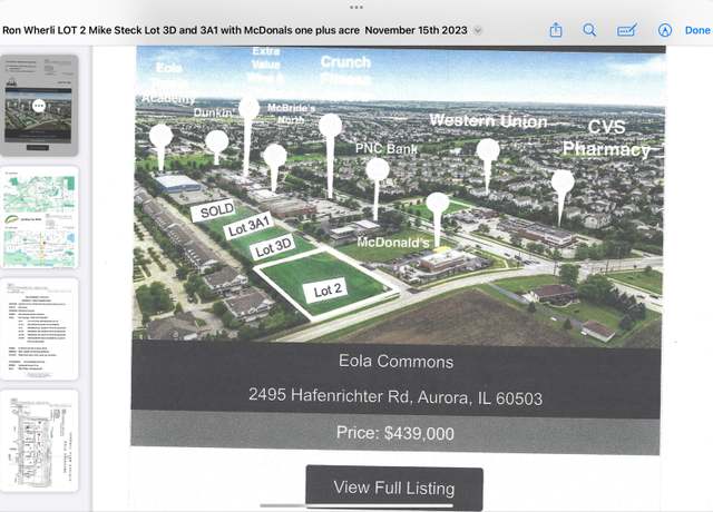 Property at 2495 Hafenrichter Rd, Aurora, IL 60503