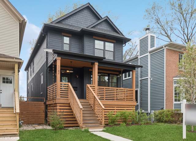 Property at 1142 Wesley Ave, Evanston, IL 60202, 4 beds, 3.5 baths