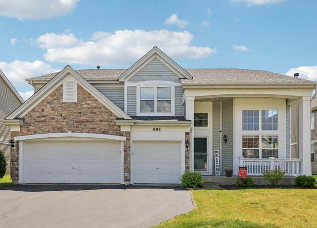 Property at 491 W Butterfield Ln, Round Lake, IL 60073, 4 beds, 3 baths