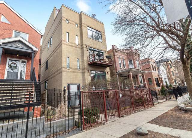Property at 1659 N Oakley Ave #3, Chicago, IL 60647, 2 beds, 2 baths