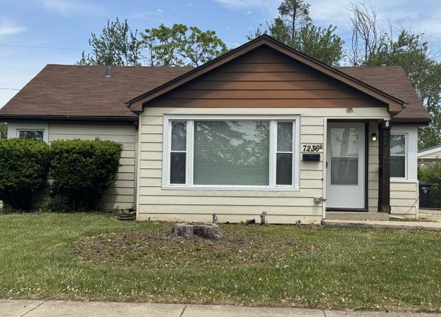 Property at 7236 W 114th St, Worth, IL 60482, 3 beds, 1 bath