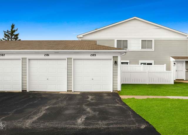 Property at 1593 Cornell Pl, Hoffman Estates, IL 60169, 2 beds, 1 bath