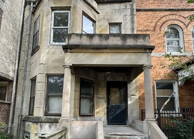 Property at 4205 S Prairie Ave, Chicago, IL 60653, 6 beds, 3 baths