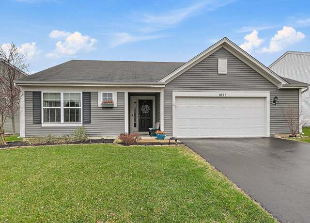 Property at 1695 Prospect Cir, Pingree Grove, IL 60140, 3 beds, 2 baths
