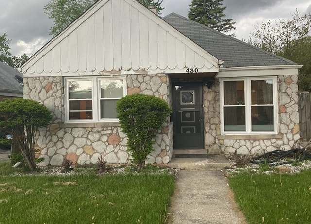 Property at 430 52nd Ave, Bellwood, IL 60104, 3 beds, 1 bath